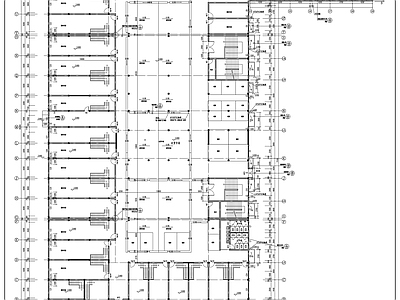 安置小区综合市场区七层商住楼建 施工图