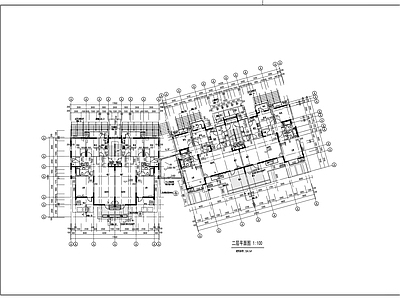 五层花园洋房建筑方案图 施工图