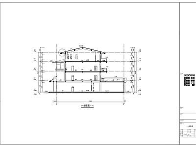 小区幼儿园建筑图纸 施工图