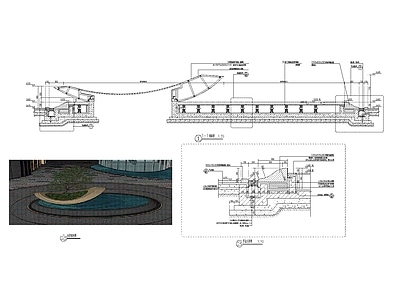 环岛水景 施工图