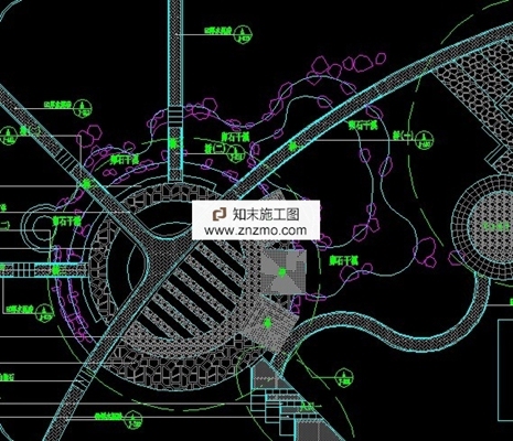 小广场全套施工图 cad2007