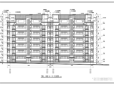 6F 1层板式住宅建 施工图