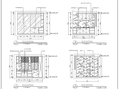 超全立面 双层别墅整套节点及立面 施工图