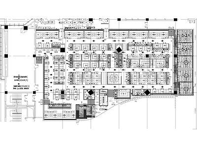 海底捞火锅店暖通 施工图 建筑暖通