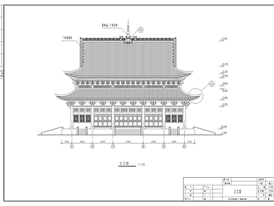 大雄宝殿建施 施工图