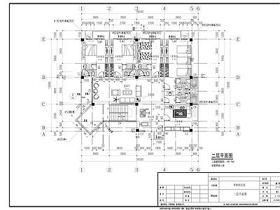 民宿建筑图纸 施工图