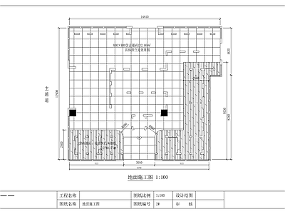 大型实木门专卖店设计图 施工图