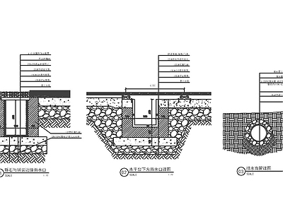 排水盲管图纸 施工图