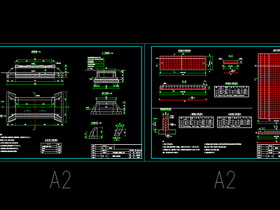 6m盖板涵做法 施工图