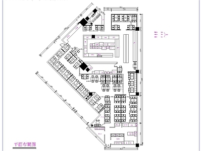 金石牛自助餐厅 施工图