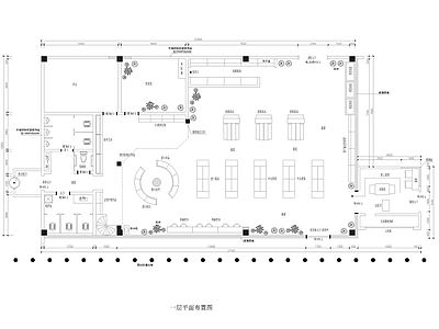 430m²便利店 施工图