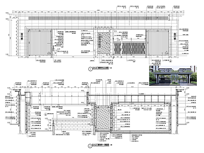 主入口大门 施工图