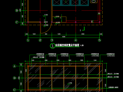 环卫工具房垃圾房 施工图