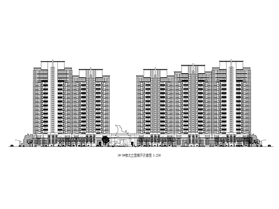 花园小区规划文本及建筑方案 施工图