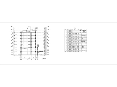 居经济适用房小区1号楼建筑 施工图