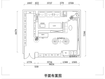 现代母婴店 施工图