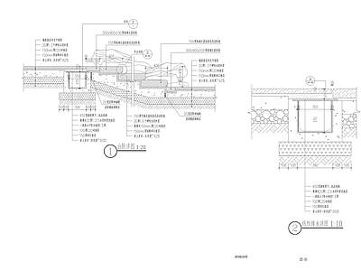 台阶和水沟 施工图