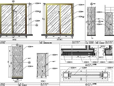 门大样图 施工图