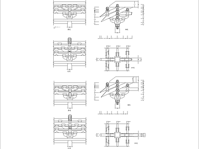 斗拱分部详大样图3 施工图