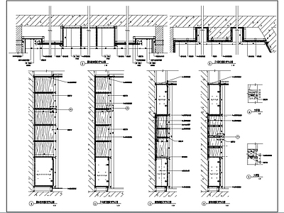 固定柜节点图 施工图