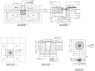 排水沟 雨水口详图 施工图