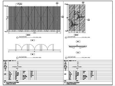 门表详图 施工图