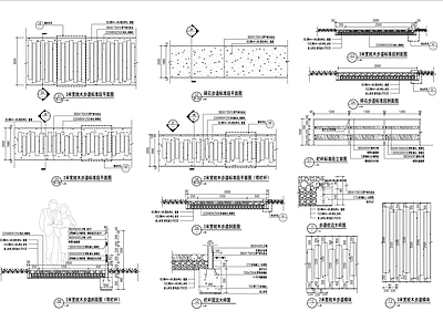 步道通用做法大样图 施工图