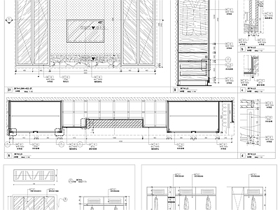 衣柜设计 详图 剖面 大样图 设计 素材 施工图