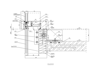 99张单元幕墙节点详图 施工图