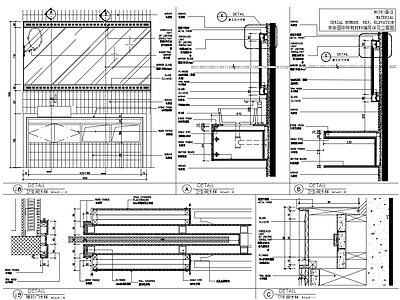 家具 洗手台大样图 施工图