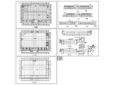 96现代农贸市场全 施工图