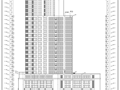 三十三层商住楼建 施工图