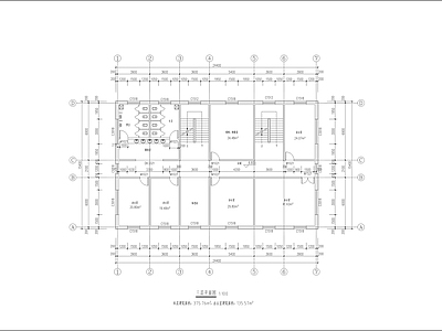 五层办公楼建筑平面图设计说明 施工图