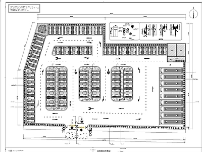 景点停车场 施工图