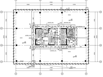 超高层写字楼办公楼全套建 施工图