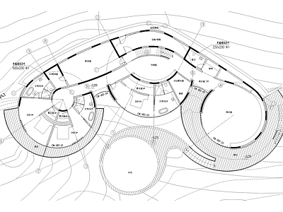 异型度假民宿建筑 施工图