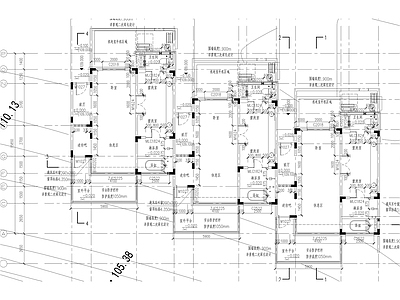 休闲民宿酒店建筑 施工图