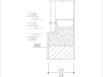 墙面节点5 施工图