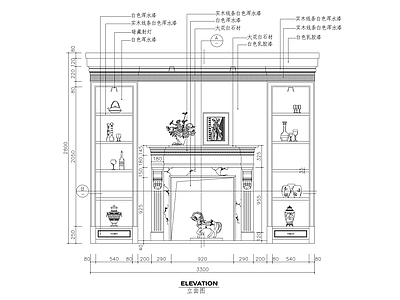 壁柜节点详图 施工图