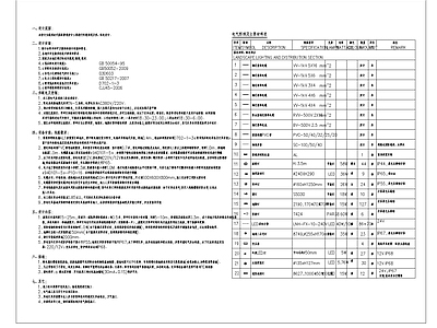 园林照明电气设计说明