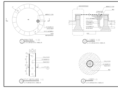 树池排水做法详图 施工图