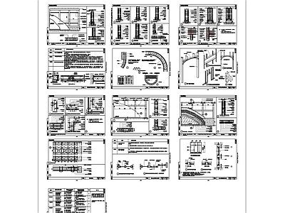 室内常用隔墙节点大集合 施工图