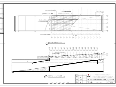 汽车坡道廊架 施工图