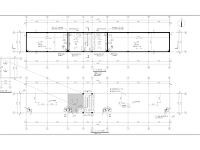 540吨容积地下消防水池和消防泵房建筑图 施工图