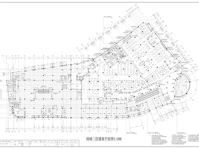 东莞沃尔玛室内装 施工图