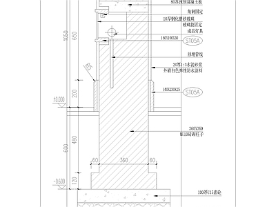 公寓救护入口隔断详图 施工图