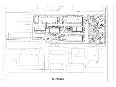 公建住宅养老院养老服务中心 施工图