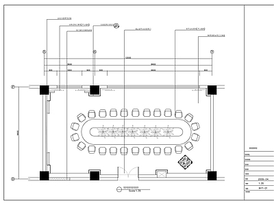 小会议室 施工图