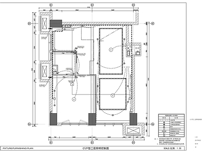 精装修复式loft住宅设 施工图