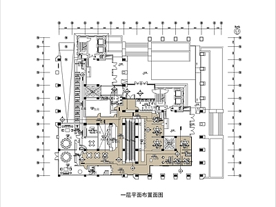 2000㎡两层新中式餐厅全 施工图